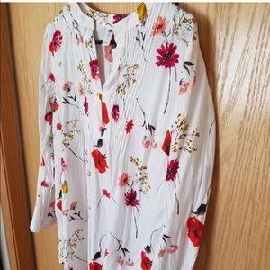 Floral Maternity Blouse